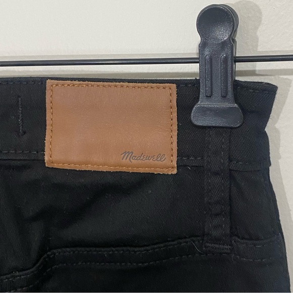Madewell Curvy High-Rise Skinny Jeans Womens 23 Petite Carbondale Wash Black 23P - Picture 12 of 13